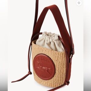 Small Horse Medal Bag Made Of Natural Fibers